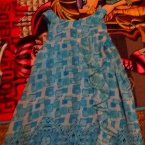 Blue Summer kids dress